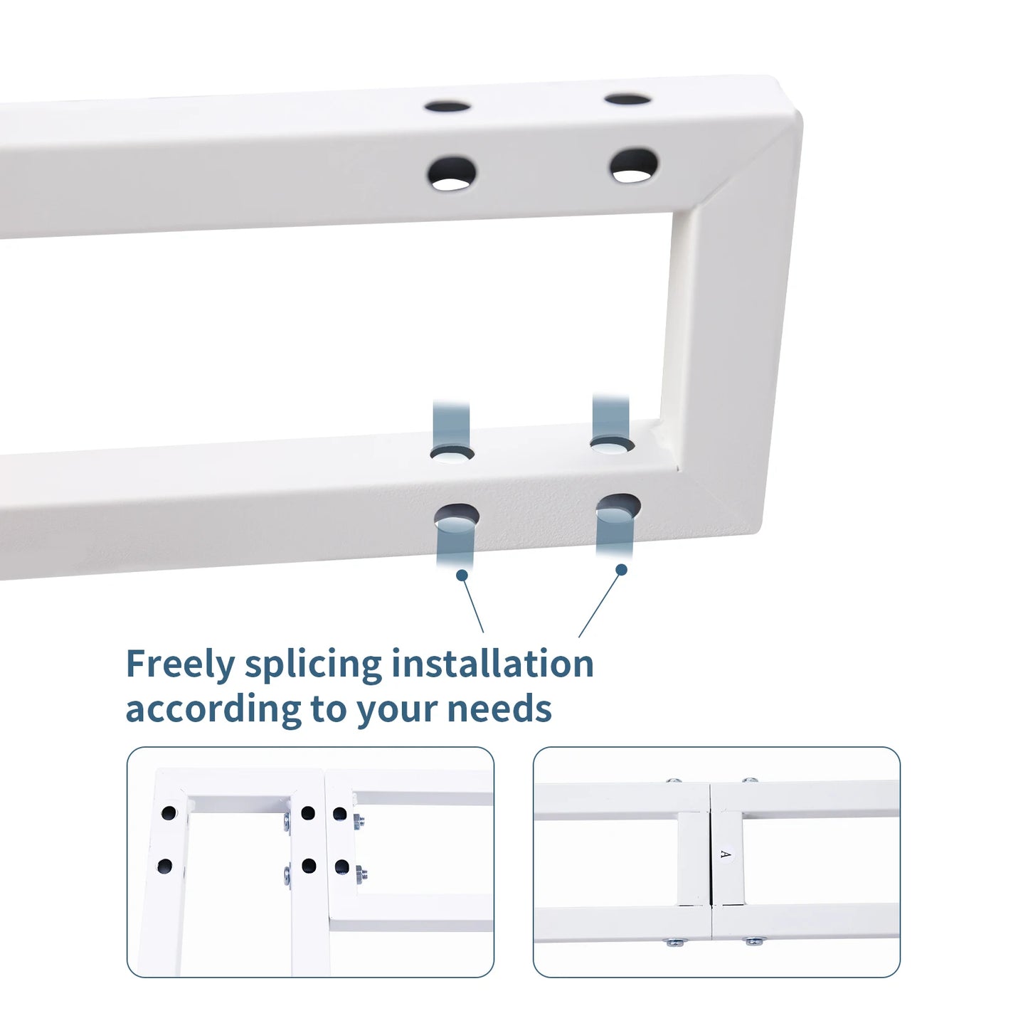 Heavy Duty Wedding Backdrop Stage Stand, Outdoor Canopy Tent, Chuppah, 4 Post, 10ft x 10ft