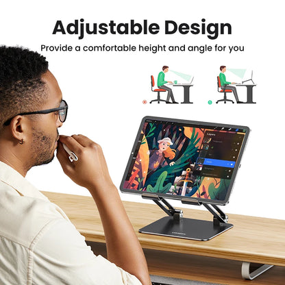 UGREEN Tablet Phone Stand For iPad Pro iPhone Xiaomi Tablet Support Aluminum iPad Holder Laptop Stand Phone Holder iPad Stand