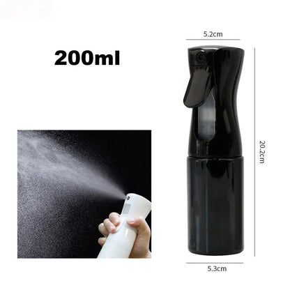 200ml/300ml/500ml High Pressure Continuous Spray Bottle Hair Care Makeup Water Replenishing Spray Bottle Press Mist Spray Bottle