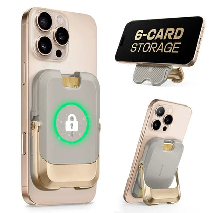 SUPCASE Magnetic Wallet Phone Stand Card Holder for iPhone 16/15/14/13 Series Strong Magnetic Lock Wallet with Stand