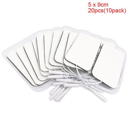 10/20pcs Muscle Stimulator Electrode Pads Gel Non-woven Fabric Self Adhesive Replacement Pads for Tens Digital Therapy Machine