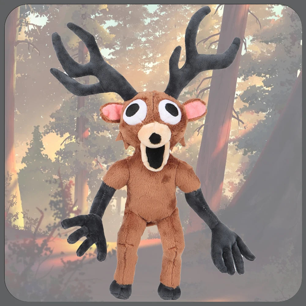 38cm 99 Nights In The Forest Deer Plush Toys Movie Stuffed Animals Deer Toy Fans Birthday Gifts Toys for Kids Halloween Gifts