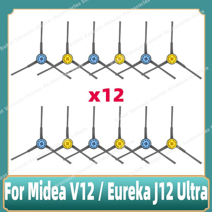 Compatible For 미디어 Midea V12 / Eureka J12 Ultra Main Side Brush Mop Cloth Filter Dust Bag Accessories Spare Replacement Parts