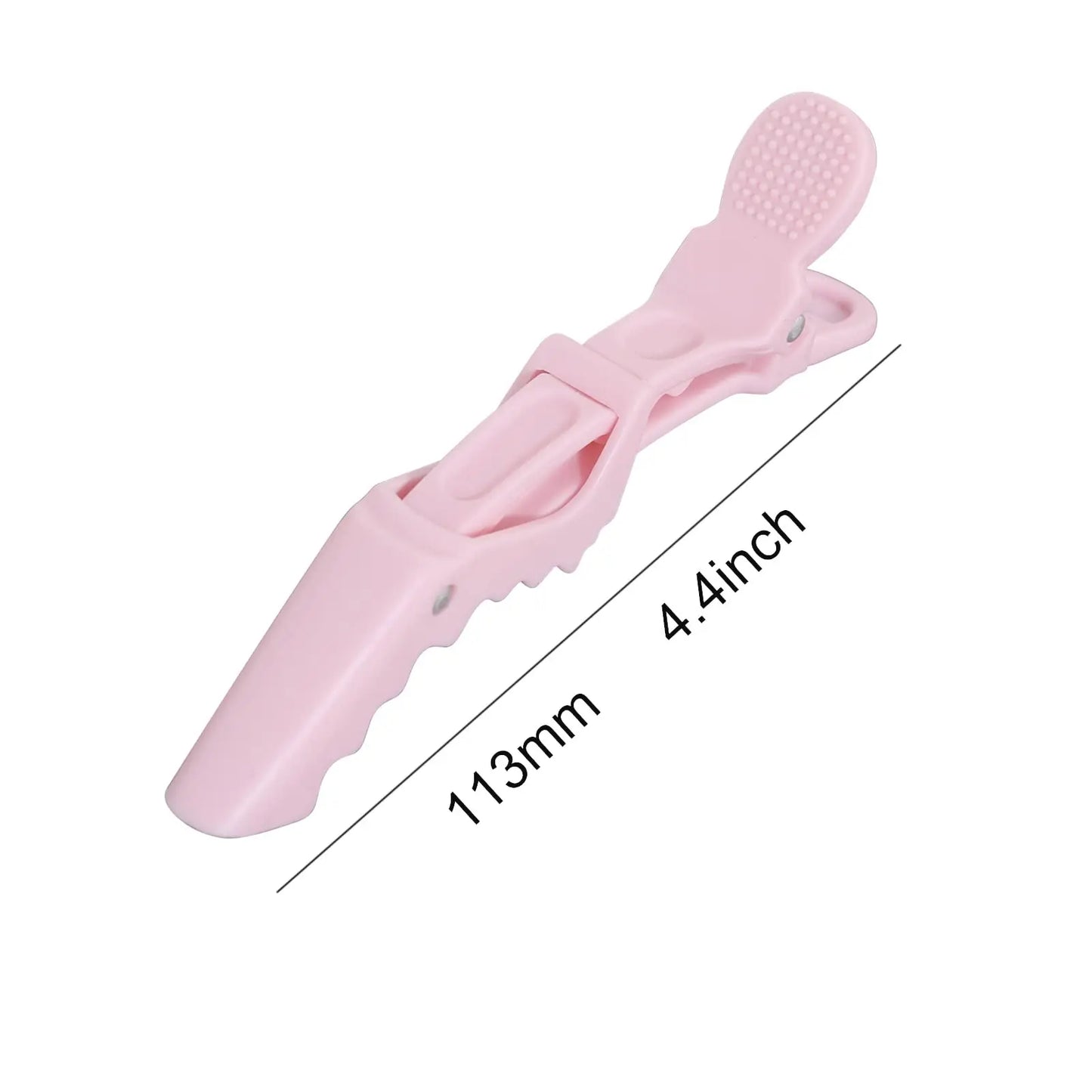 Pink Pro Barber Hair Clips Hairdressing Clamps Claw Hair Sectioning Clip For Salon Hairstyling Hairdresser Accessories