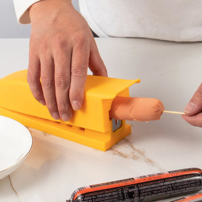 Spieß zum Ausstechen von stärkehaltigem Schinken, Hot-Dog-Messer, Küchenhelfer, Wurstblumen-Ausstecher, Bratwurst-Standwerkzeug