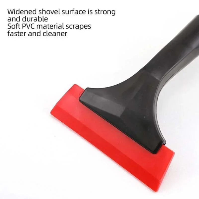 Extendable Aluminum Ice Scraper Snow Brush for Car Windshield Telescopic Extra-long Snow Shovel