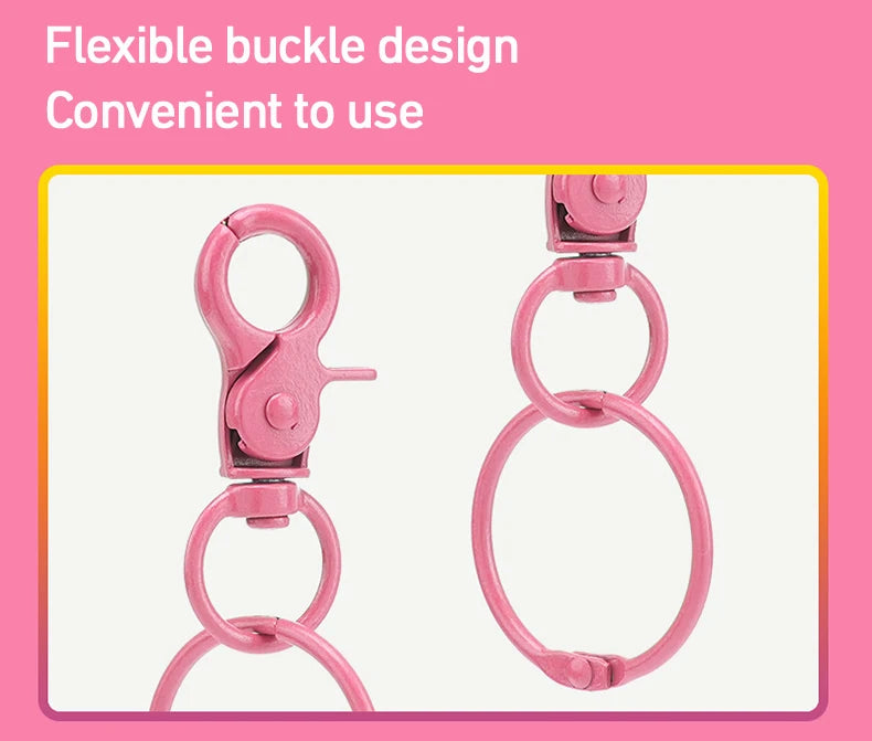 Sanrio Plush Kawaii Carebears Rainbown Bear Plush Anime Hobby Toy Keychain Bag Pendant with Sound Dolls Christmas Birthday Gifts