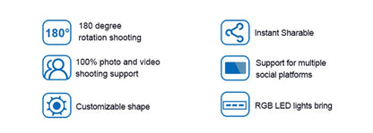 iPad Photo Booth Selfie-Maschine Shell Verstellbarer Ständer Photobooth mit LED-Ringlicht Individuelles LOGO für Hochzeitspartys und Events