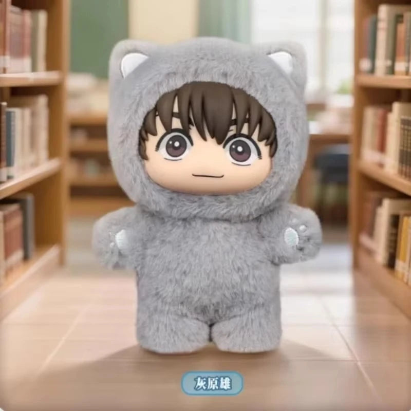 Heißer Vorverkauf: Original Eaki Jujutsu Kaisen Staffel 2 Cat Park Party Gojo Satoru Blindbox Plüschpuppe Taschenanhänger Modellkollektion