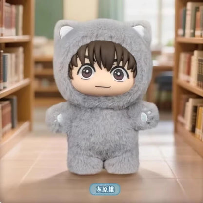 Heißer Vorverkauf: Original Eaki Jujutsu Kaisen Staffel 2 Cat Park Party Gojo Satoru Blindbox Plüschpuppe Taschenanhänger Modellkollektion