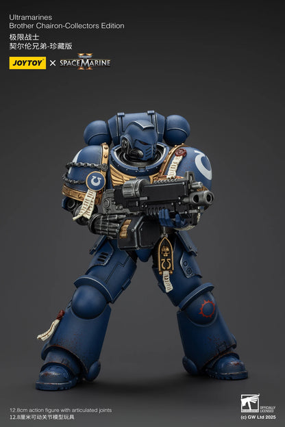 JOYTOY 1/18 Actionfigur 40K Ultramarines Lieutenant Titus Sergeant Gadriel Brother Chairon – Sammleredition
