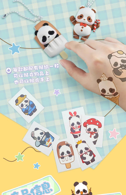 Genuine 52toys PandaRoll Fat Baby Minimum Versatile Series Blind Box Mini Cute Grain Trendy Play Girl Birthday Desktop Gift