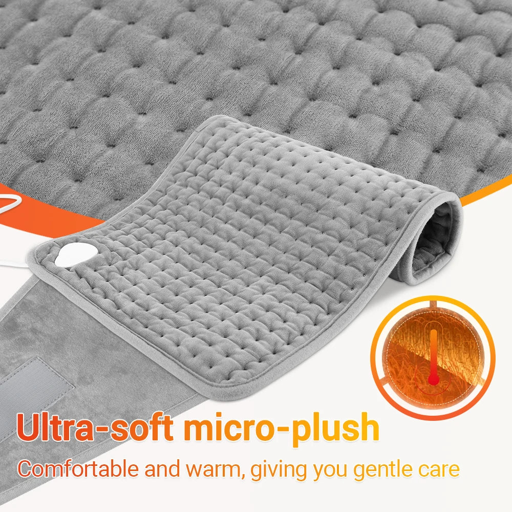 Back Heating Support Belt Electric Waist Brace With Adjustable Temperature Warm Back Belt Abdomen Warmer Lumbar Support Pad
