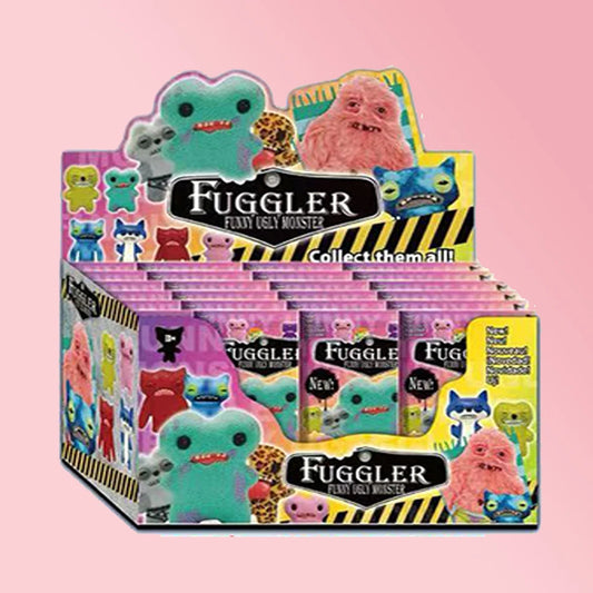 24p Fuggler Funny Ugly Teeth Monster Blind Box Figure Toys Kawaii Fugglers Anime Action Figurine Keychains Model Dolls Gift
