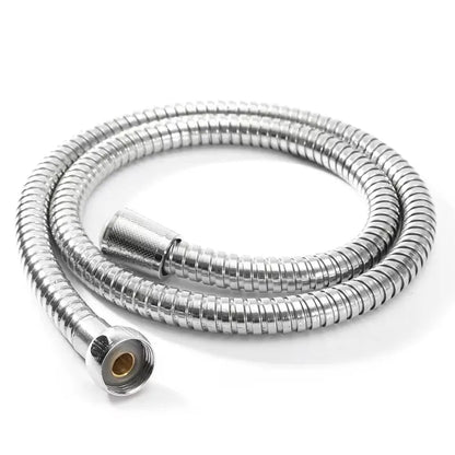 High Quality Grey 1.5m/ 2m /3m G1/2 Inch Flexible Shower Hose Stainless Steel Chrome Bathroom Water Head Shower Extension Pipe