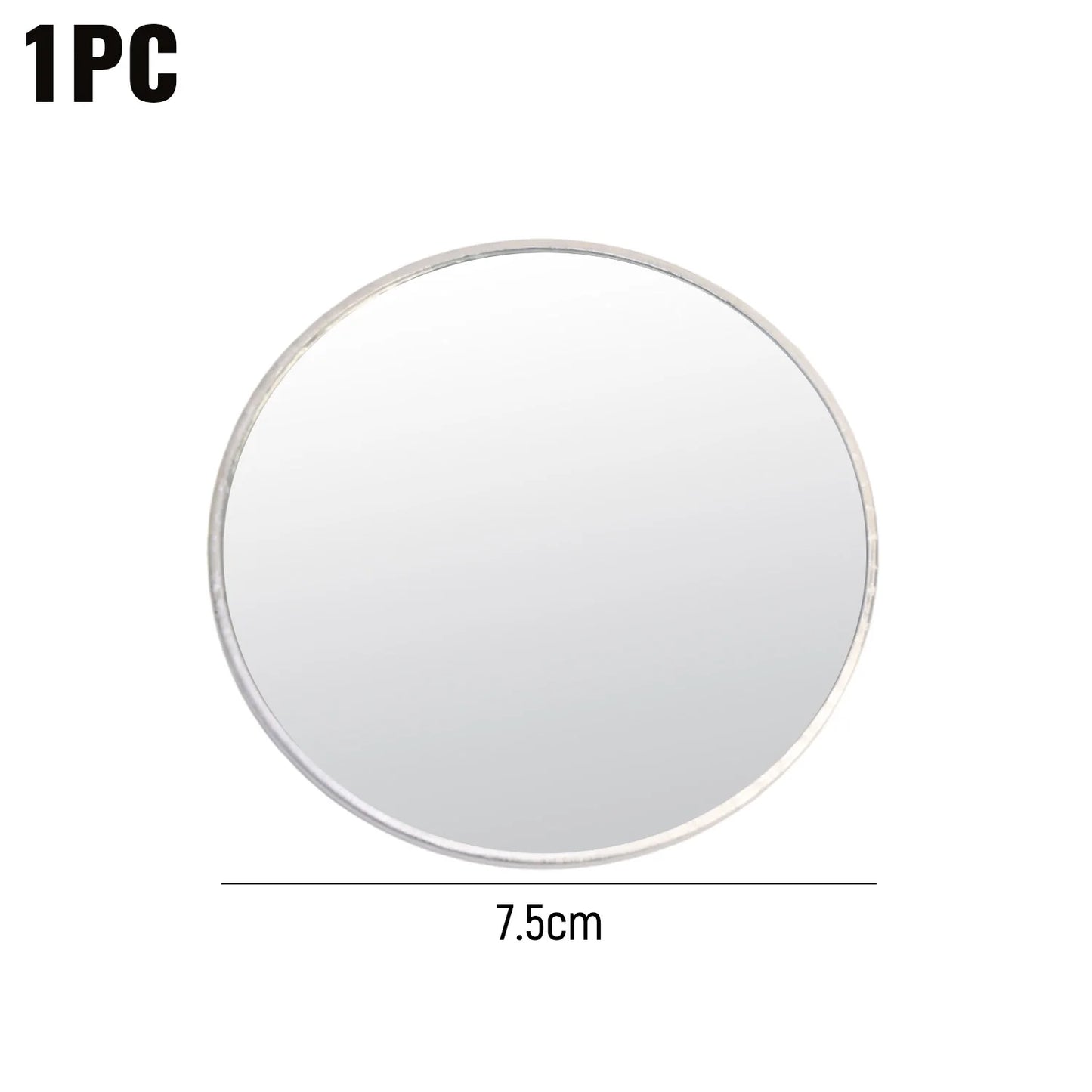 7.5cm/9.5cm Mini Hand-held Selfie Convex Mirror Travel Trip Pocket Selfie Mirror TikTok INS Fashion Mirrors for Traveling Alone
