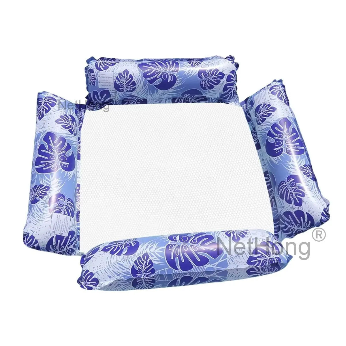 Iatable Chair 4Tube Pool Lounger Float Water Hammock Multi-Purpose