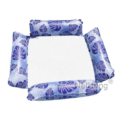 Iatable Chair 4Tube Pool Lounger Float Water Hammock Multi-Purpose