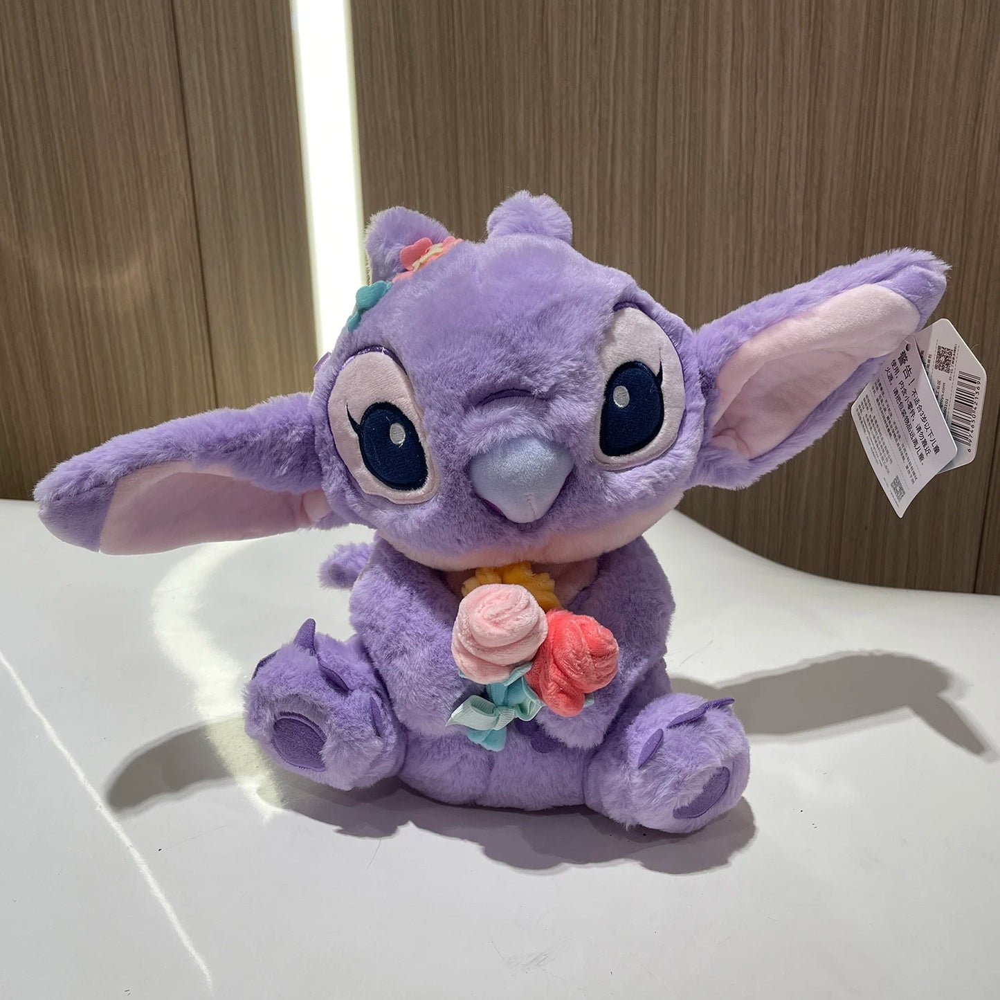 Genuine Disney Stitch 25-30CM Plush Toy Anime Lilo & Stitch Stuffed Toys Kawaii Cartoon Cute Pillow Doll Toys Kids Birthday Gift