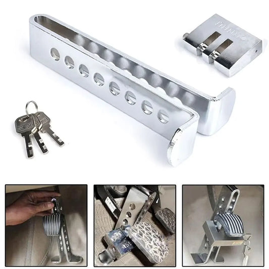 1PC Universal Car Brake Clutch Pedal Lock Anti-Theft Strong Security For Cars Truck Throttle Accelerator Pedal Lock