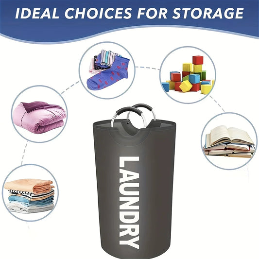 Large Laundry Hamper 115L Collapsible Laundry Bag with Comfortable Handle Folding Laundry Basket Dirty Clothes Storage Bin