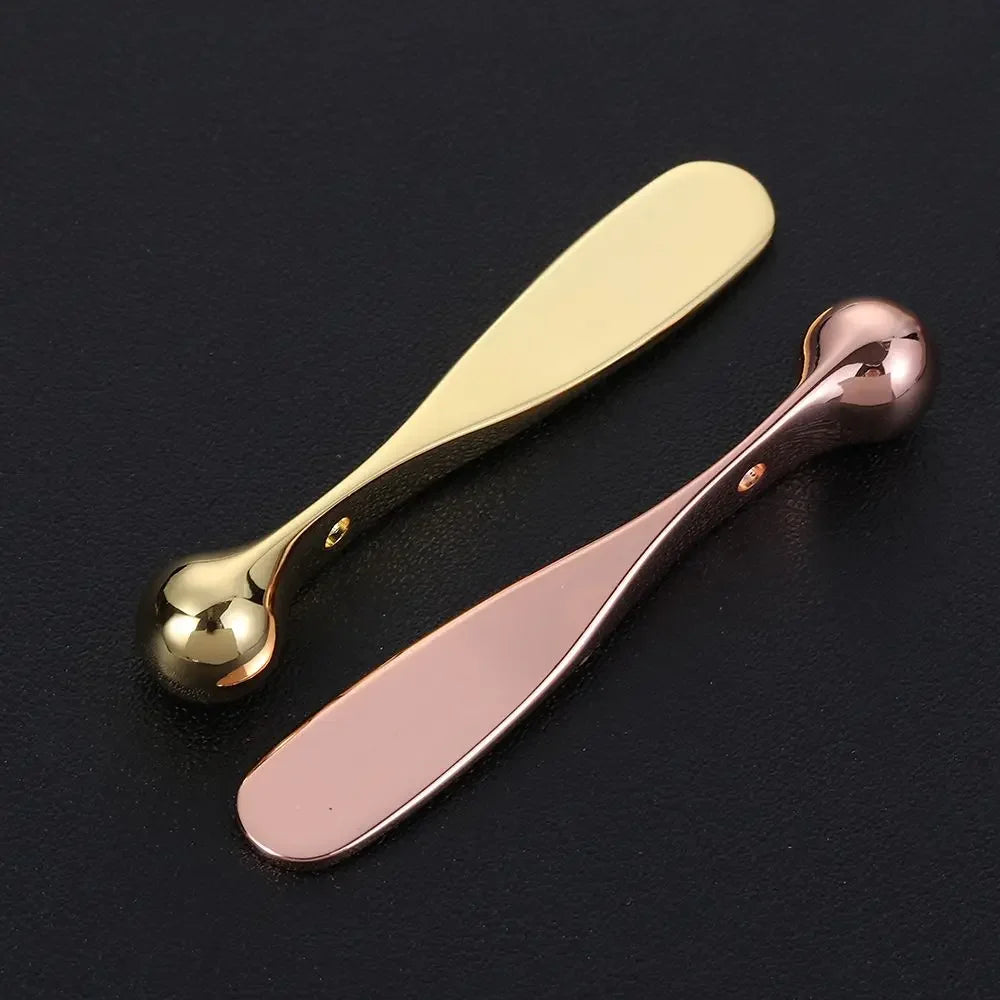 Anti Wrinkle Eye Cream Applicator Mixing Spatulas Preminum Metal Face Mask Spoon Sticks Eye Cream Massage Sticks Beauty Scoop