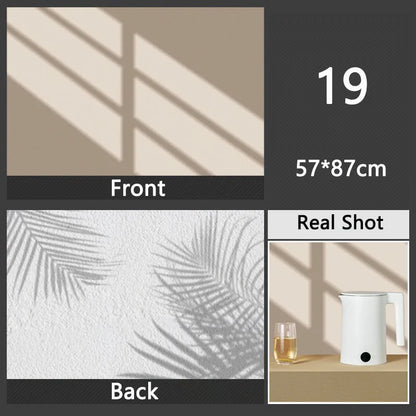 3D Double Sided Photography Backdrops 57*87cm Photos Background Props Product Food Photo Decoration Accessories Wallpaper