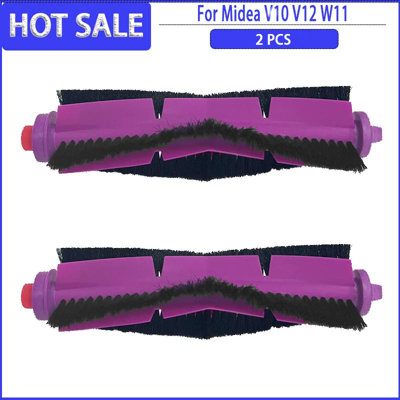 Main Side Brush HEPA Filter Mops Colth Dust Bag For Midea V10 V12 W11Robotic Vacuum Cleaner Accessories