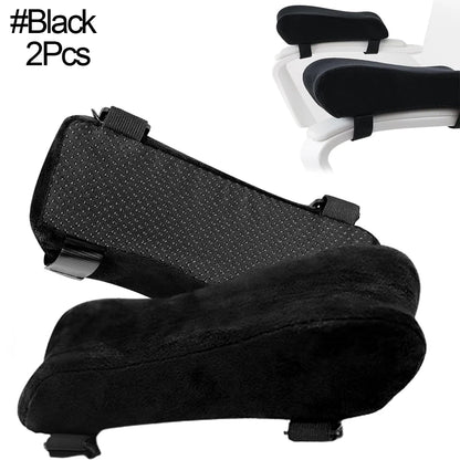 Office Chair Armrest Pad Elbow Pillow Comfortable Support Cushion Memory Foam Inner Core Sofa Cushion For Home Office Game Chair