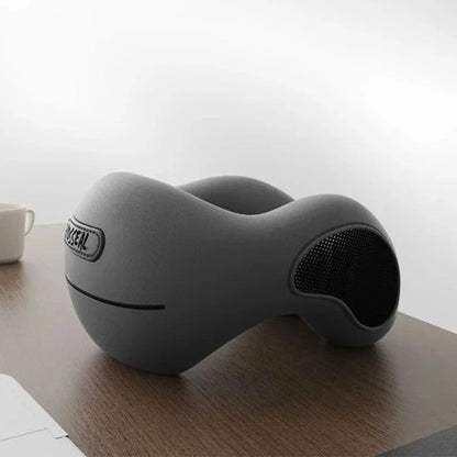 Multifunction U-Shaped Sponge Core Neck Pillow Slow Rebound Soft Travel Pillow For Sleeping Cervical Health Massage Nap Pillows