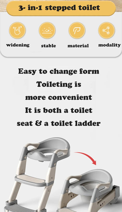 Newly Upgraded Baby Boy Portable Potty Child Potty Training Seat Baby Toilet Pot Step Stool Baby Potty Portable Child Urinal
