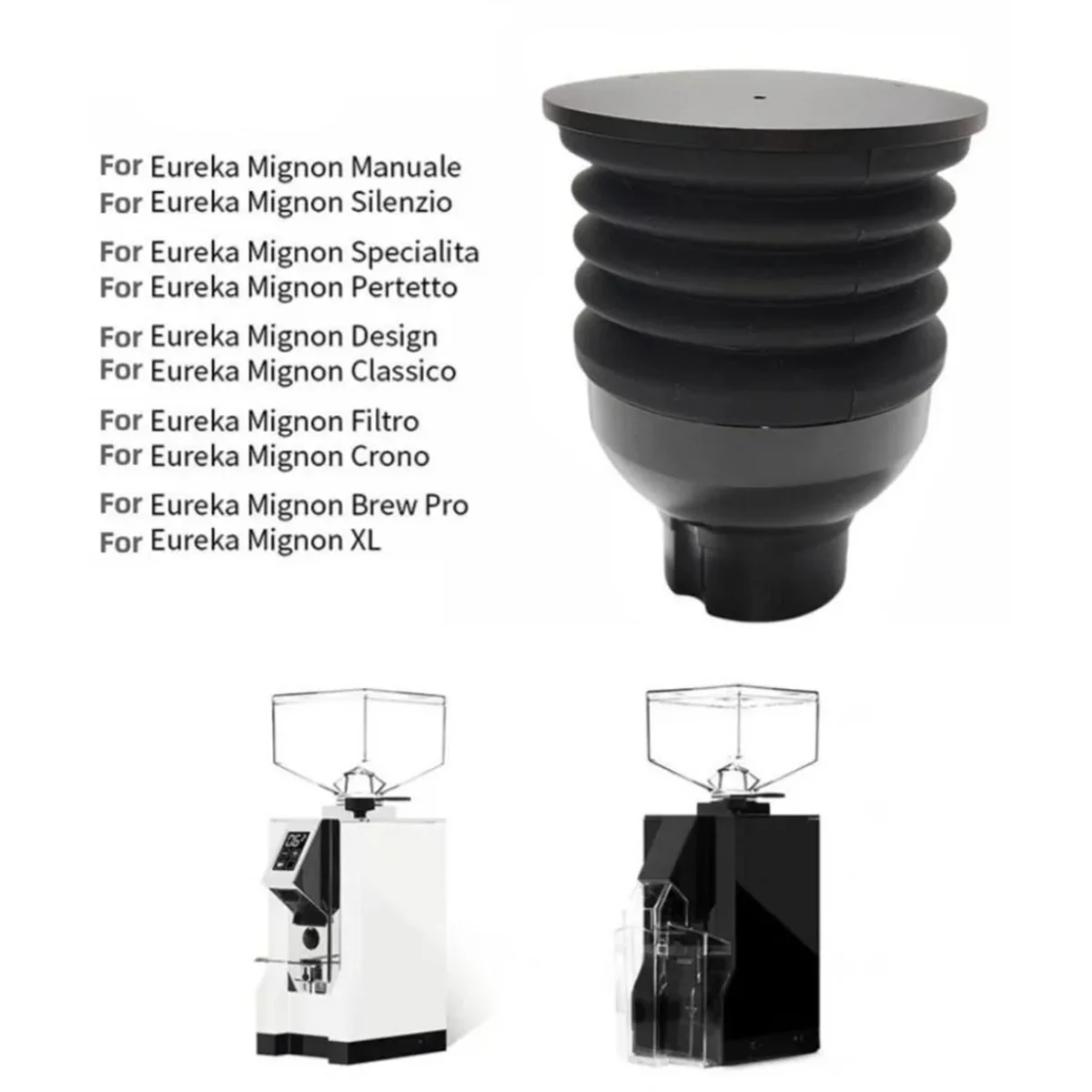 For Eureka Coffee Beans Grinder Single Dose Hopper and Bellows Coffee Grinder Bean Bin Blowing Cleaning Tool