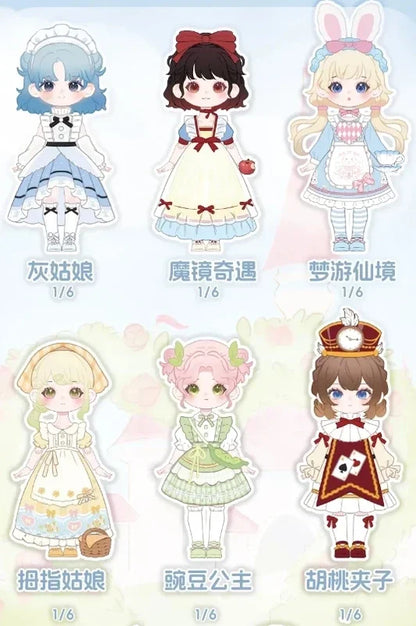 Liroro Fairy Tale House Series Ob11 1/12 BJD Action Anime Figures Toys figure Dolls Gift Toys