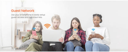 Tenda MW6 Mesh Wireless Gigabit Router 11AC Dual-Band 2.4G/5.0GHz Whole Home Wifi Coverage System Long Range Bridge Repeater