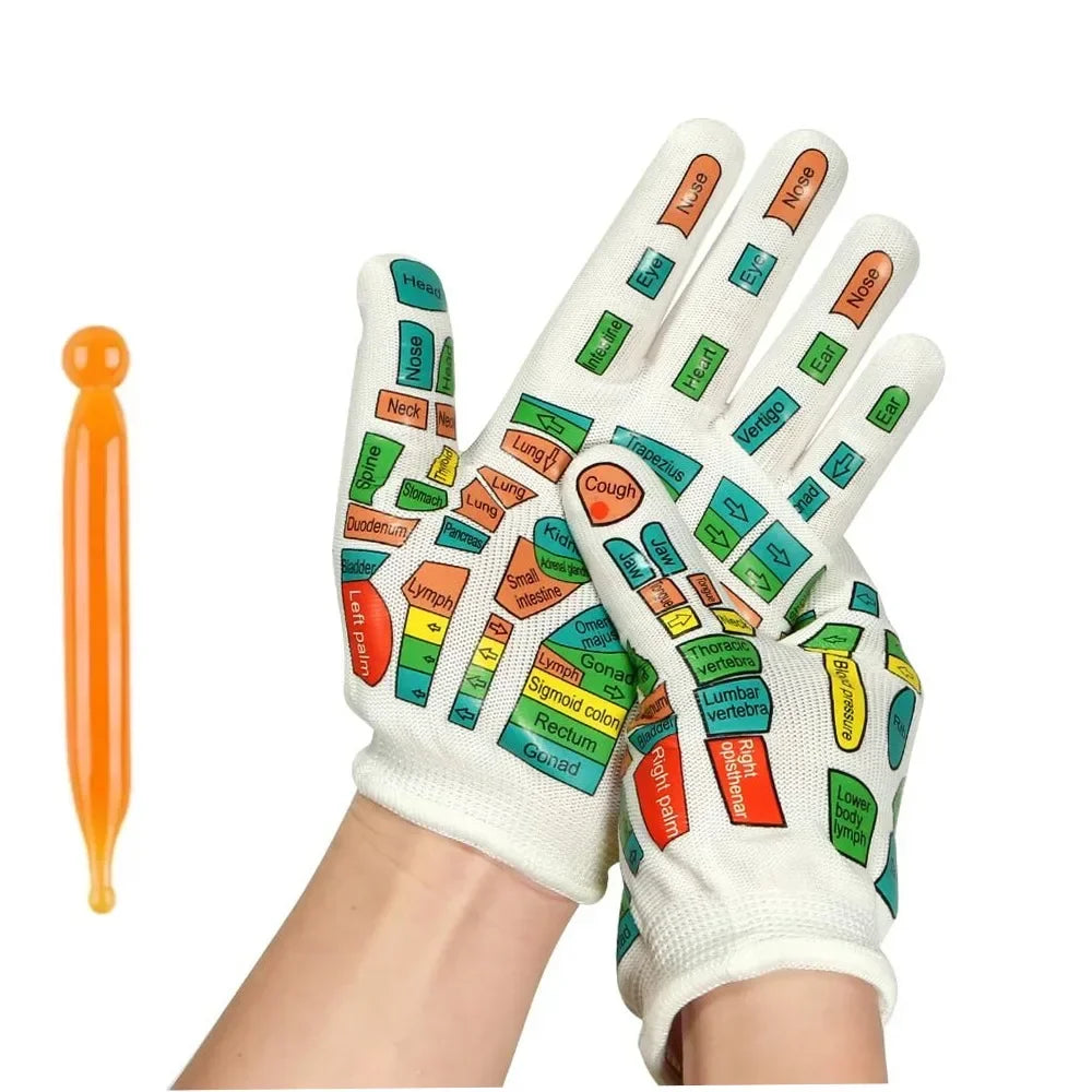 1 Set Socks Acupressure Foot Care Massage Relieve Tired Feet Massager Reflexology Socks Foot Acupoint Massage Tool Physiotherapy