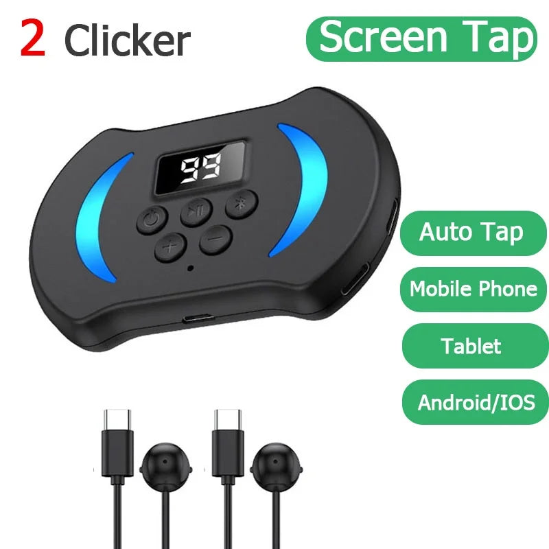 Auto Screen Clicker tiktok like tap smart speed adjustment Phone Pad Tablet laptop auto clicker