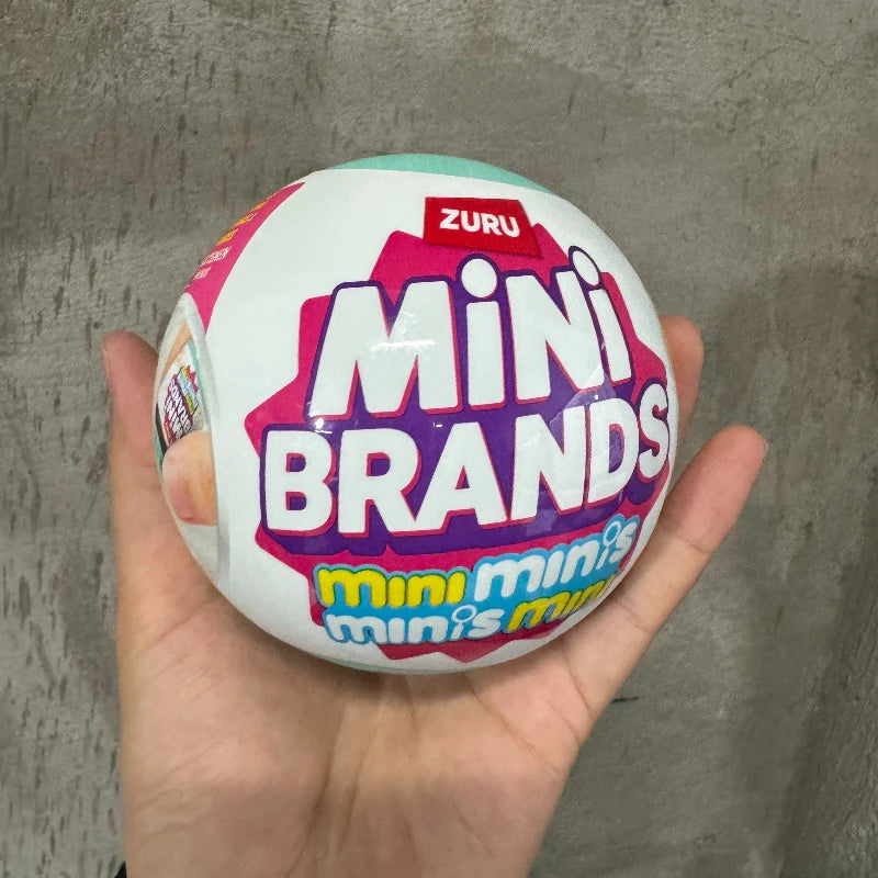 Surprise Ball Mini Brands Fridge Refrigerator Food Series Blind Box Toys Mini Figure Mystery Model Collection Kids Gifts