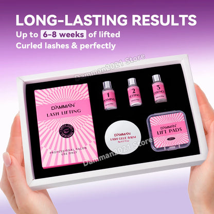 Damman Professional Lash Lifting Kit Eyelash Curling Lifting Set Long Lasting Lash Lift Perm Kit Makeup Tools For Salon Use