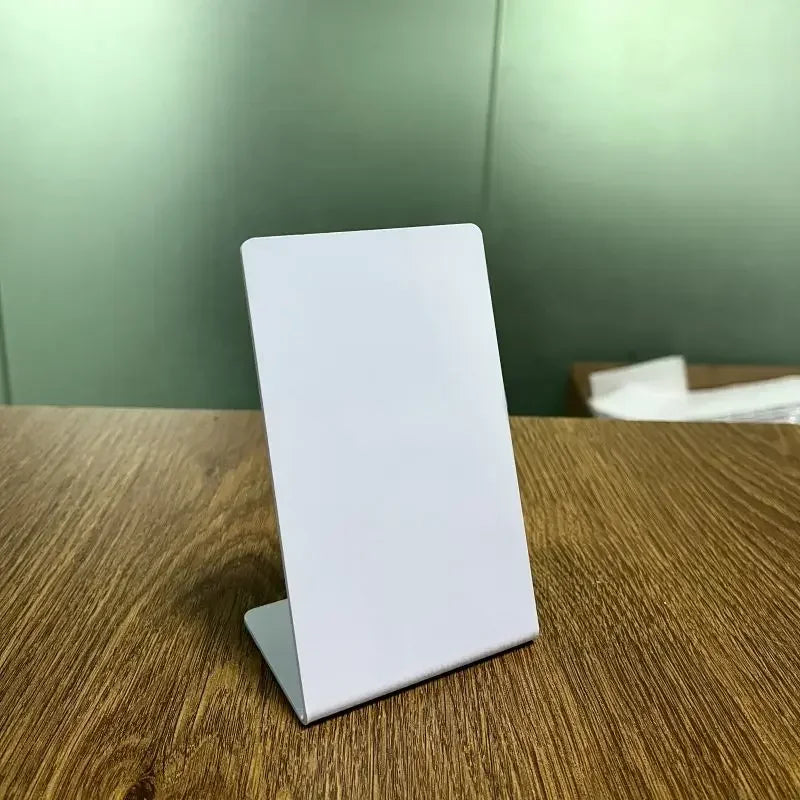 RFID NFC QR code Google Review stand display White Black Blank Pattern 13.56MHz NFC215 chip 504Bytes Patternless Social media