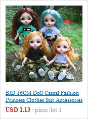 10Pcs/Set Blyth Doll Accessories 1/6 1/12 OB11 Clips Mini 2cm Hairpins Hair for Fashion