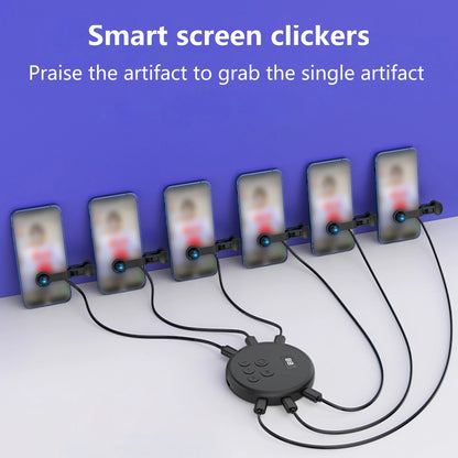 Universal Mobile Phone Screen Auto-clicker Device Physical Simulation Finger Click Game Tiktok Continuous Click for Smartphone L