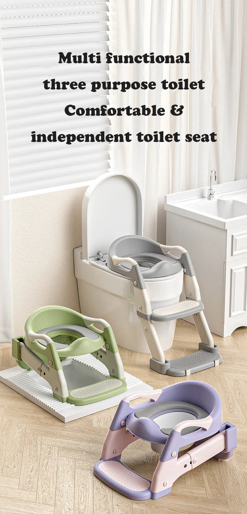 Newly Upgraded Baby Boy Portable Potty Child Potty Training Seat Baby Toilet Pot Step Stool Baby Potty Portable Child Urinal