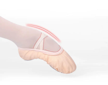 Women Ballet Shoes Canvas Girls Dance Slippers Split Sole Gymnastics Yoga Dancing Shoes Children Adult Ballerina Shoes