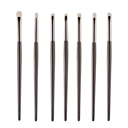 1pc White Pony Hair Eyeshadow Makeup brushes Small Smudge Precision Crease Detail Bevel Eye Shadow Make up brush Liner Lip