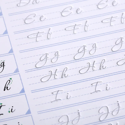 Exercises Copybook Calligraphy Practice Book Cursive Writing English Pen Chinese Calligraphy for Adult Children