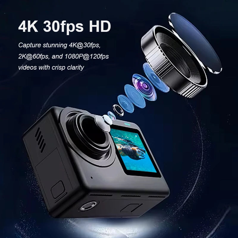 SJCAM Flagship SJ11 Action Camera 4K 2.33" Touch Screen Waterproof 5G WiFi Active HDR Video action cam camera sport