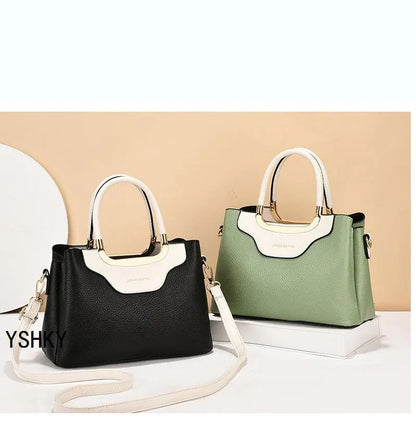 Luxury Designer Handbag 2025 - Women Leather Shoulder Bag Printed Monogram Crossbody