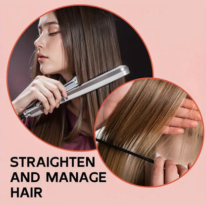 Protein Correcting Hair Cream. Straightening Smoothing Formula. Comb Without Knots. Repairs Conditions Strands.