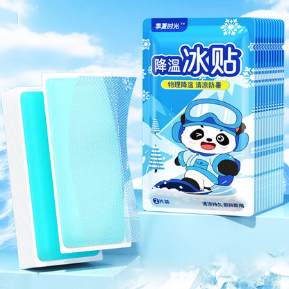 Summer cooling patches help alleviate the high temperatures in summer, provide comfort during travel and camping.