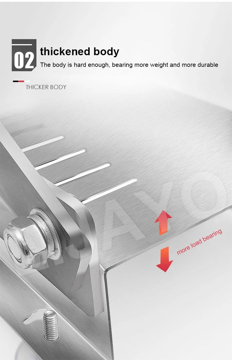 LIJAYO Commercial Manual Frozen Chicken Duck Fish Slicer Bone Cutting Tool Stainless Steel Minced Lamb Bone Meat Cutter